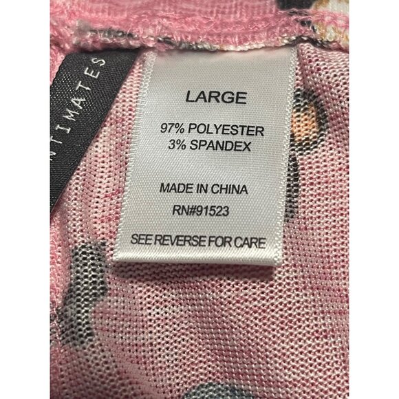 Jaclyn Intimates Pink Halloween Gnome Pajama Pants Womens Large Soft Poly Blend - Picture 6 of 9